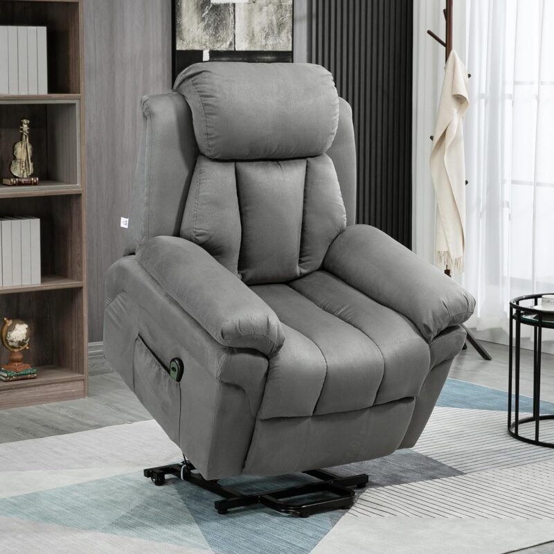 HOMCOM Fauteuil releveur pour personnes agées