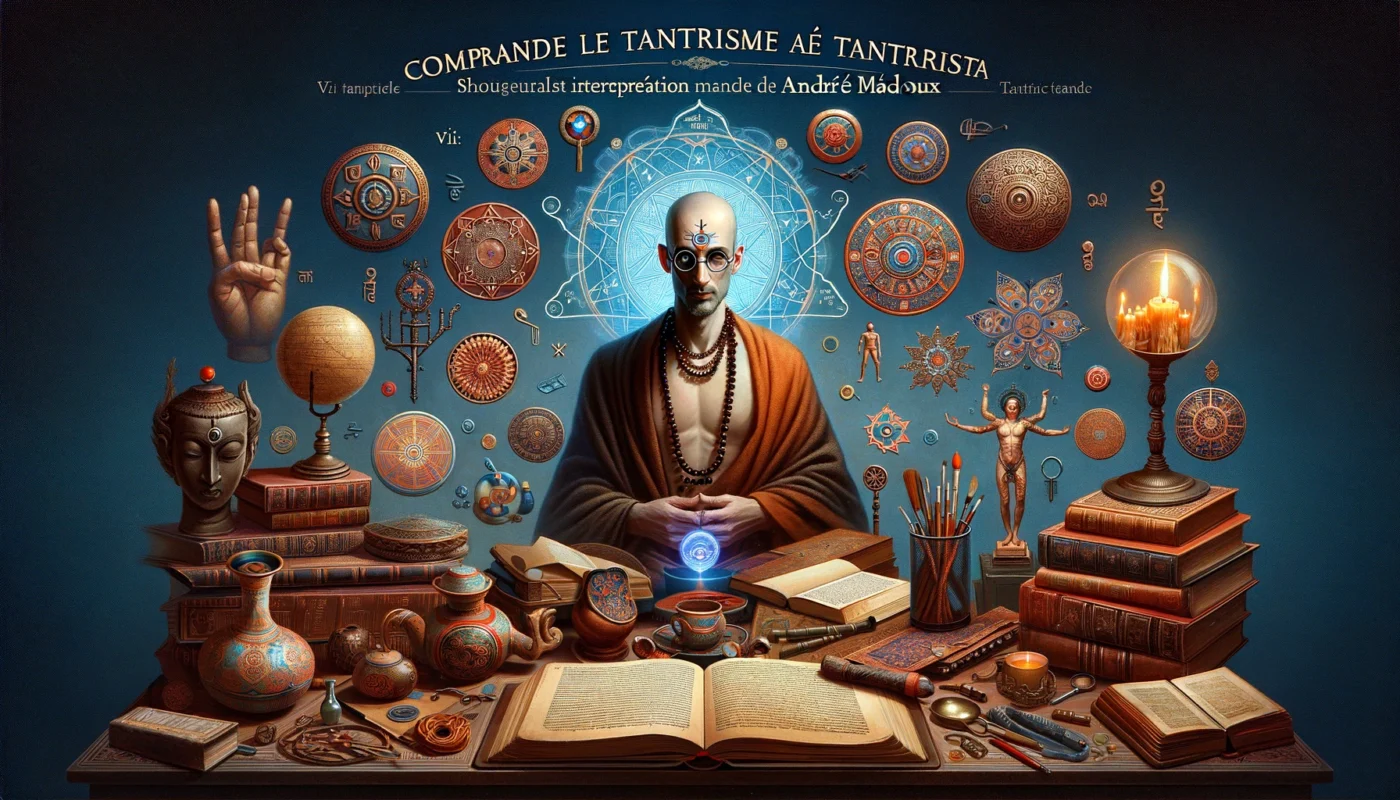 Représentation de l'approche universitaire pour comprendre le tantrisme, inspirée par André Padoux