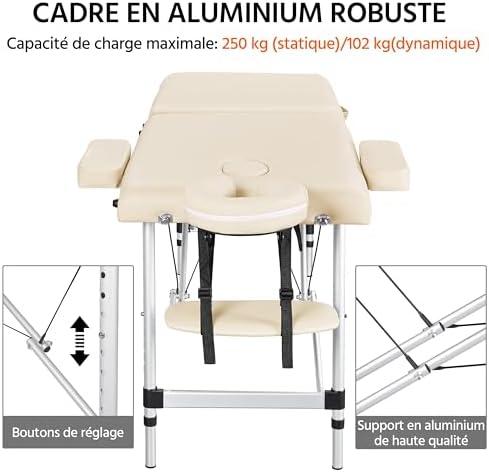 Yaheetech Table de Massage : Notre Analyse et Avis