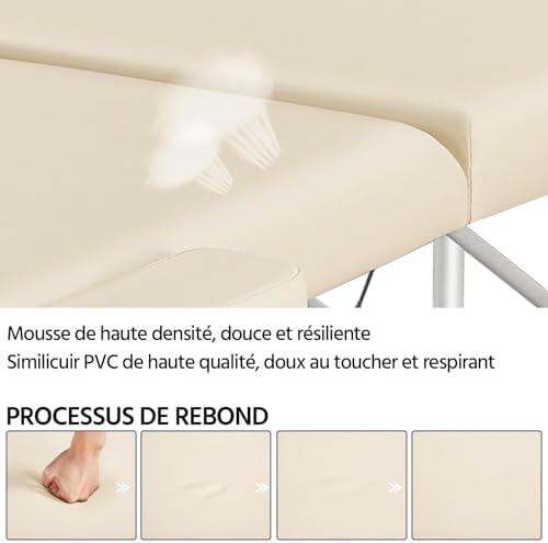 Yaheetech‍ Table de Massage :⁣ Notre Analyse ‌et Avis