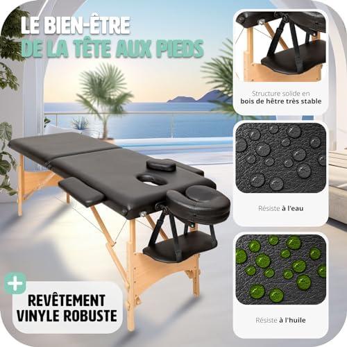 TecTake Table de Massage -⁣ Analyse et ⁢Avis de notre Équipe